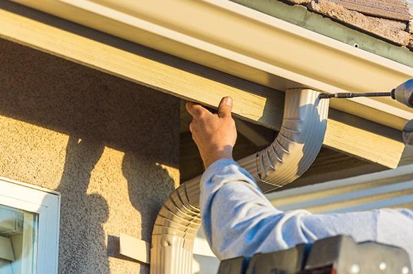 regular cleaning and occasional repairs are necessary after gutter installation to maintain their efficacy